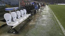 Матч «Сампдория» — «Болонья» перенесен из-за дождя