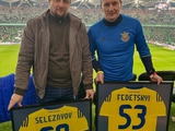 Артем Федецький і Євген Селезньов отримали пам’ятні футболки від УАФ (ФОТО)