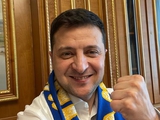 Владимир Зеленский: «Сегодня ждем еще одну победу сборной Украины»