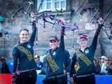  Украинские лучники завоевали три золотые медали на европейском Гран-при по стрельбе из лука.