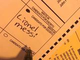 Лионель Месси получил один голос на президентских выборах в США (ФОТО)