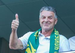 Игорь Суркис поздравил президента «Левого Берега» Николая Лавренко с юбилеем