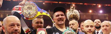 Ihor Surkis to Oleksandr Usyk: "Your will to win is a real example for representatives of all sports"