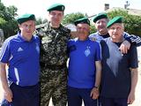 «Здесь служат настоящие герои!», – динамовцы встретились с пограничниками в Херсонской области