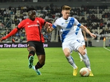 Europa League, 4th round. Dynamo - Rennes - 0:1. Match review, statistics