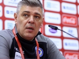 Post-match press conference. Savo Milosevic: "We completely neutralised Ukraine until 80-85 minutes of the game"