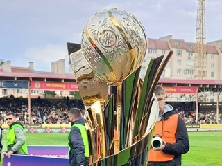 УАФ привезла новый трофей Кубка Украины на матч «Буковина» — «Динамо» (ФОТО)