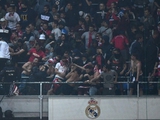 ВИДЕО: Драка полиции с фанатами на трибуне во время матча «Реал» — «Бавария»
