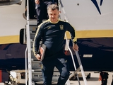 Сборная Украины вылетела в Сараево (ВИДЕО)