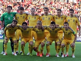 Украина — Швеция: стартовые составы команд