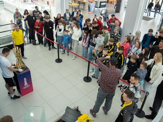 Чернигову показали Кубок Украины