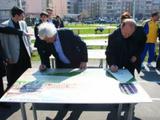 Мунтян и Калитвинцев заложили аллею «Евро-2012»