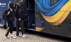 Гравці «Динамо» прибули до розташування збірної України (ВІДЕО)