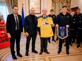 Ambasador Japonii na Ukrainie zorganizował przyjęcie dla ukraińskiej olimpijskiej drużyny piłkarskiej