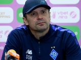 "Veres vs Dynamo - 1:1. Aftermatch press conference. Shovkovskiy: "Today we did not look like ourselves" (VIDEO)