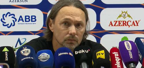 «Карабах» — «Динамо» — 2:0. Прес-конференція. Ігор Костюк: «Не вистачило везіння і майстерності»