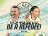 UEFA has launched a new campaign "Be a referee!"