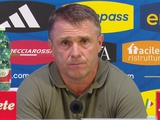 Italy - Ukraine - 2: 1. Serhii Rebrov's post-match press conference: "Sometimes we couldn't keep up with the rhythm in which Ita