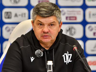 «Динамо» — ЛНЗ — 0:0. Послематчевая пресс-конференция. Виталий Пономарёв: «Так играть нас заставило «Динамо»