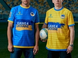 Szewczenko i Zinczenko prezentują koszulki na mecz charytatywny na rzecz Ukrainy (ZDJĘCIA, WIDEO)