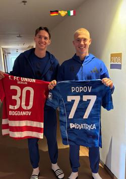 Українські легіонери «Емполі» і «Уніона» обмінялися футболками (ФОТО)