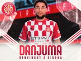 It's official. "Girona has rented Arnaud Danjuma