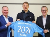 Нойер продлил контракт с «Баварией» до 2021 года