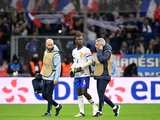 Kamawinga verletzt sich im Freundschaftsspiel gegen Frankreich