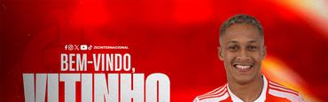 Officially. Vitinho is rented by Internacional