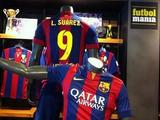 В Барселоне началась продажа футболок с фамилией Суареса
