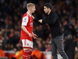 Mikel Arteta: "The decision not to put Zinchenko on the field is always difficult for me"