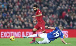 Officially. The match between Everton and Liverpool has been postponed due to a storm