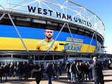 "West Ham: "Wir möchten unsere Solidarität mit der Ukraine und Jarmolenko bekräftigen"