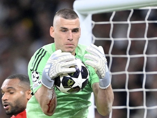 Лунин повторил украинский вратарский рекорд Шовковского в Лиге чемпионов