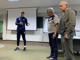 «Динамо» провело первую тренировку под руководством Александра Шовковского