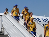 Сборная Украины прибыла на Кипр