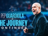 Officially. Guardiola signed an extension with Manchester City