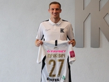 It's official. Valeriy Luckevych is a Kolos player