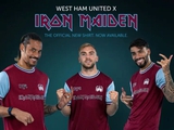 «West Ham» presented a special game kit in collaboration with the heavy metal band Iron Maiden (PHOTO)