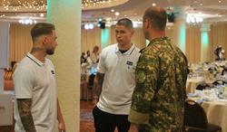 Гравці «Динамо» відвідали благодійну вечерю з Героями України