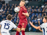 Dovbic received one of the lowest marks at Roma for the match against Inter