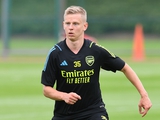It's official. Zinchenko went with Arsenal on a tour to the USA