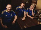 Зустріч володарів «Золотого м’яча‎»: Блохін, Бєланов і Шевченко представили нову форму збірної України