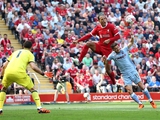 Liverpool v Aston Villa 1-1. English Championship, round 37. Match review, statistics