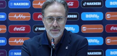 Грузия — Украина — 0:0. Пресс-конференция. Андреа Мальдера: «Очень доволен теми, кто сегодня играл»