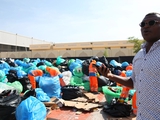 Десайи призвал болельщиков в Катаре сортировать мусор