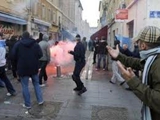 Автобус «Марселя» был атакован фанатами «Лиона»
