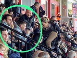 Tsygankov visited today's match of "Girona" in the championship of Spain (PHOTO)