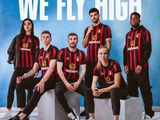 Zabarny took part in the launch of Bournemouth's new home uniform (PHOTO)