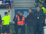 Реакция Пушича на удаление своего помощника в конце матча с «Порту» (ФОТО)